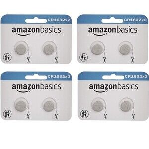 CR1632 Lithium Coin Cell Battery 3 Volt 4 Pk Long Lasting Power Mercury-Free CTB